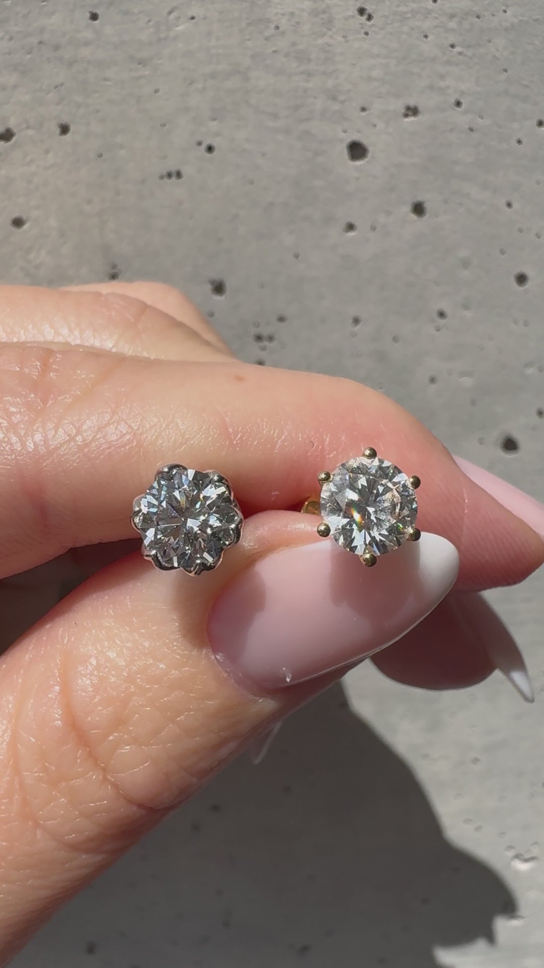 Sophie - Diamanten Ohrringe