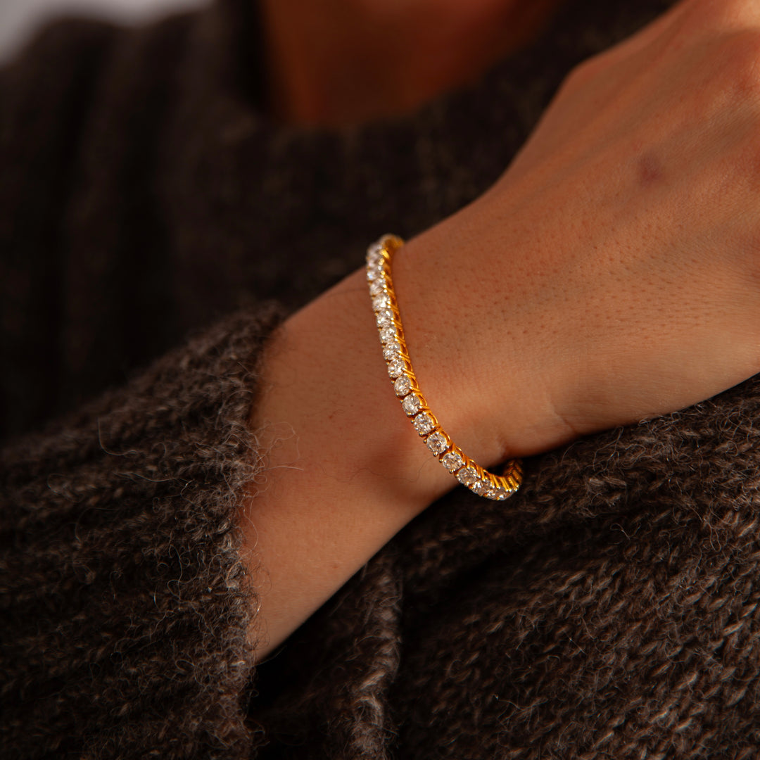 Emilia - Diamanten Tennisarmband