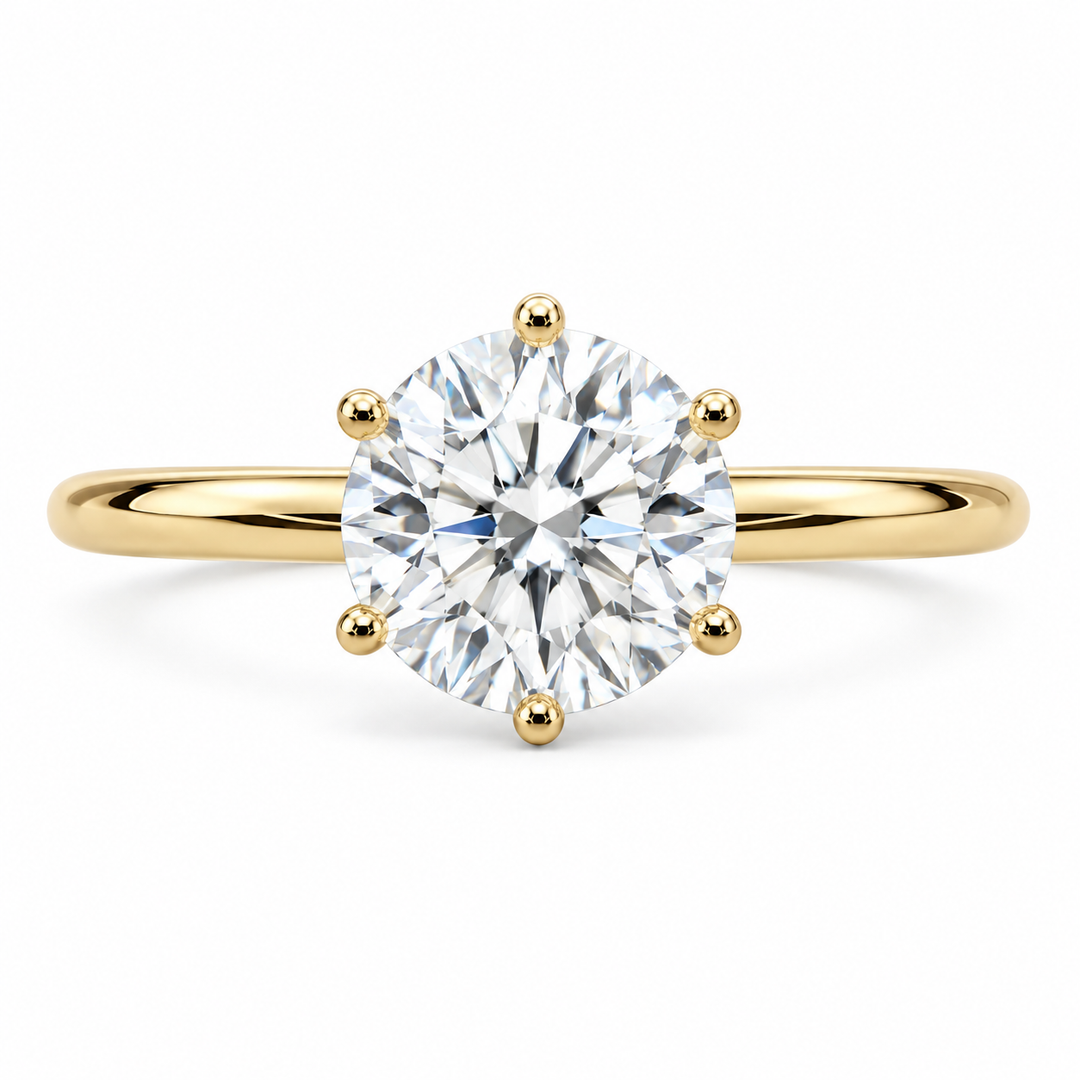 LOVE - Diamanten Solitaire Verlobungsring