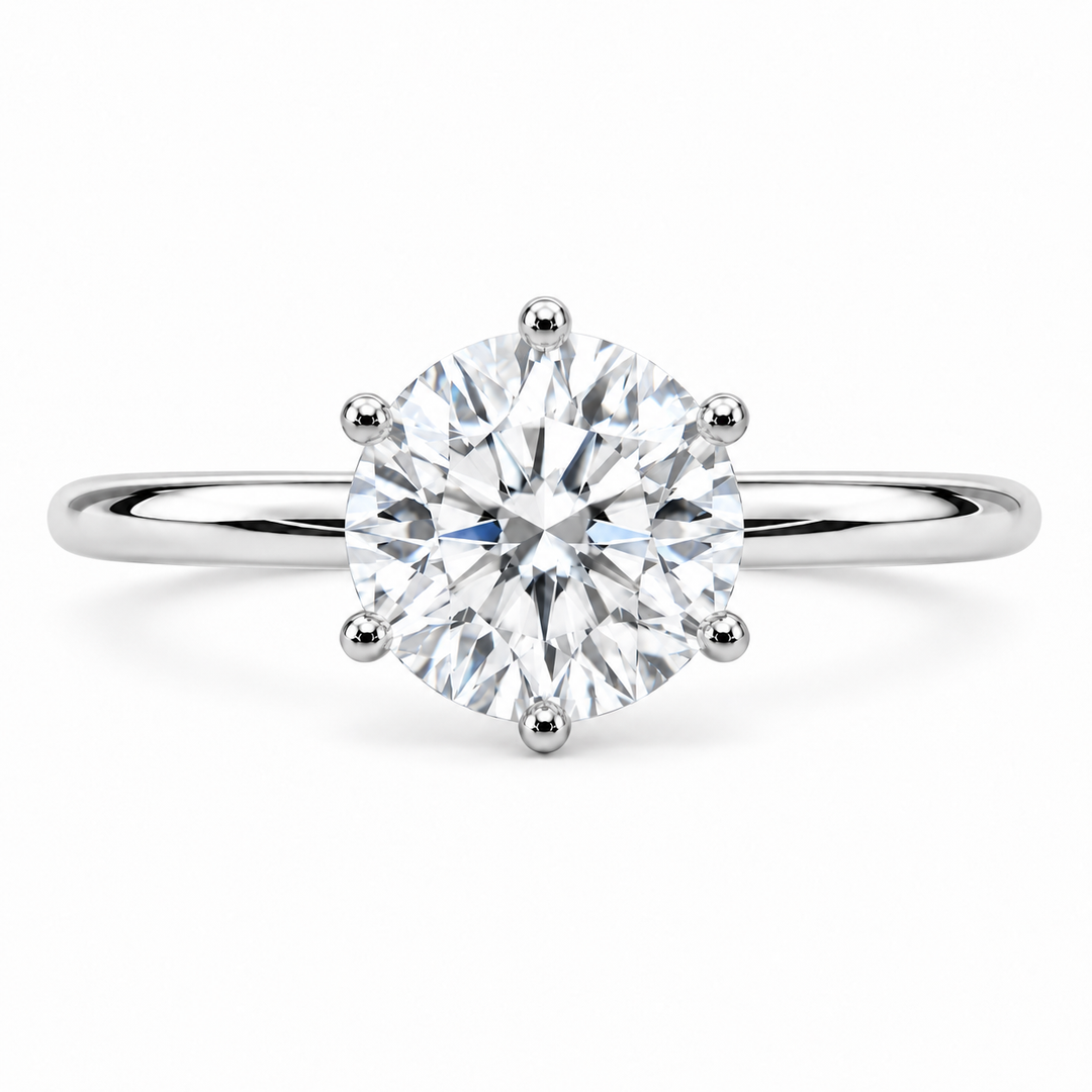 LOVE - Diamanten Solitaire Verlobungsring